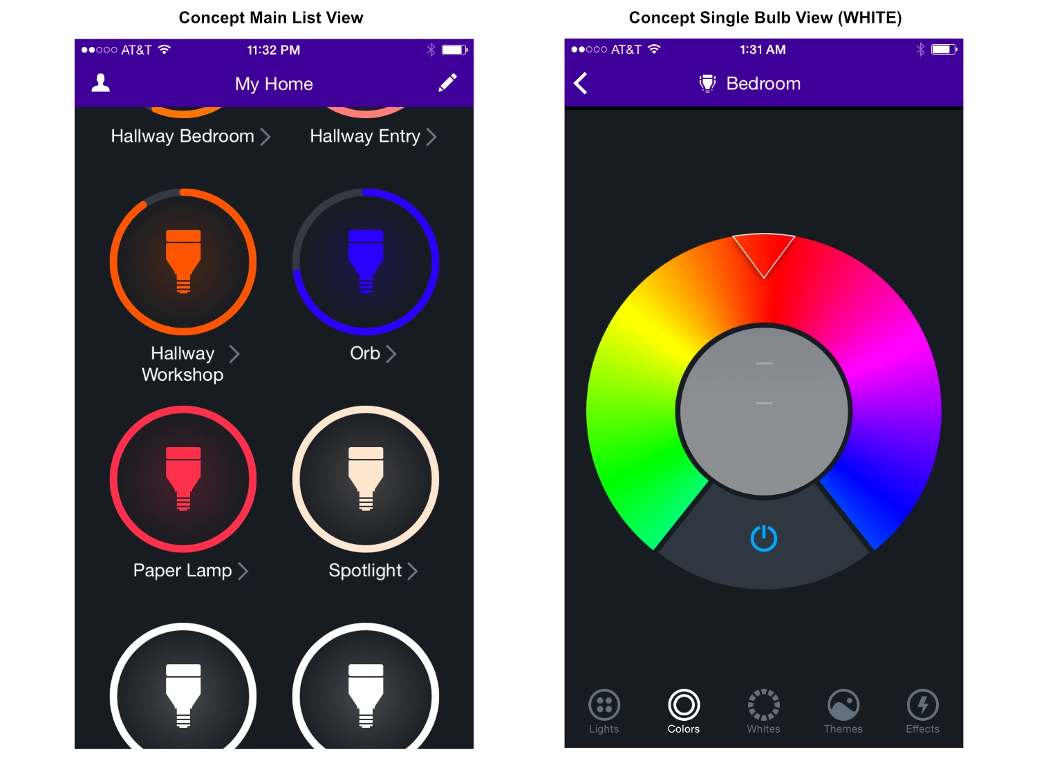 App Redesign Process supporting design 1